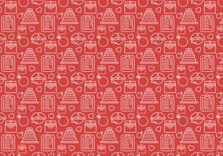 手绘婚礼素材背景