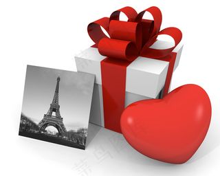礼物与红心