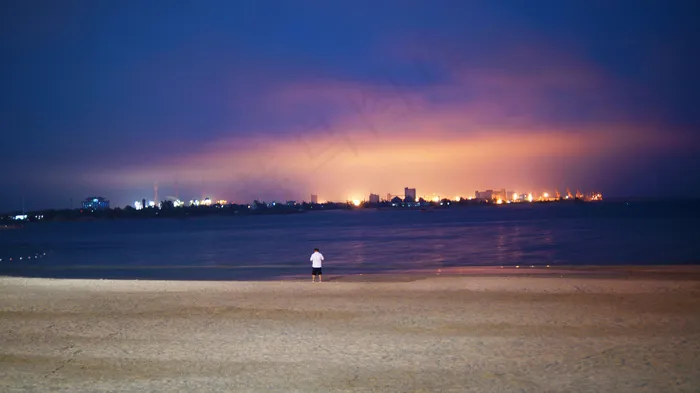 湛江夜景图片