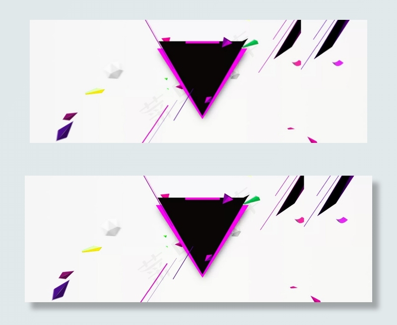 不规则多边形背景 天猫新风尚