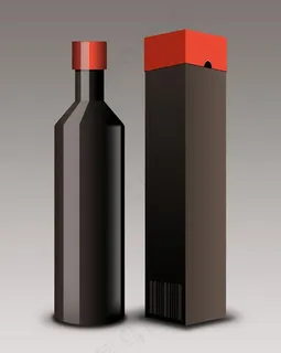 空白酒包装盒图片