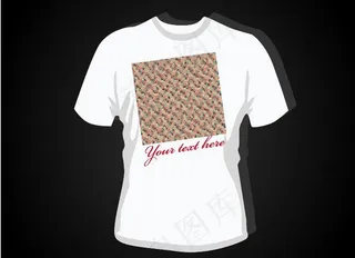 t恤印花图片