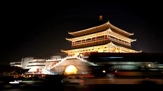 西安城市夜景 西安城市夜景