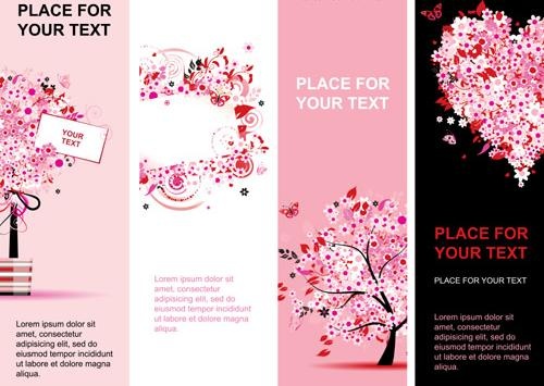 浪漫七夕情人节矢量素材二