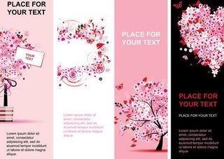 浪漫七夕情人节矢量素材二