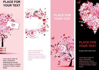 浪漫七夕情人节矢量素材二