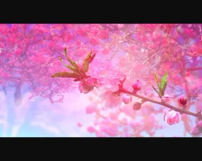 桃花绽放背景视频素材模板下载 桃花绽放背景视频素材模板下载
