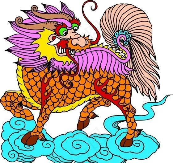吉祥图案 中华传统图案 动物装饰图案 矢量素材 CDR格式_0019cdr矢量模版下载