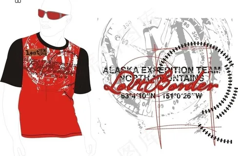 t恤印花 cdr图片