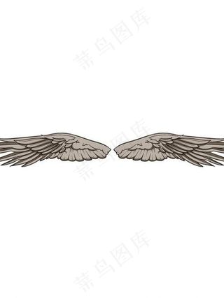 翅膀图案