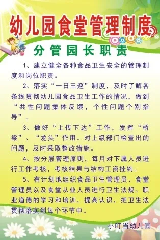 分 管 园 长 职 责cdr矢量模版下载