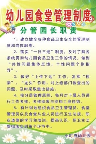 分 管 园 长 职 责