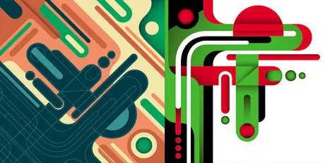 抽象背景设计矢量素材ai矢量模版下载