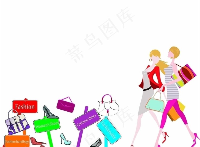 橱窗广告图片