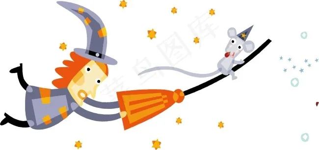 魔法ai矢量模版下载