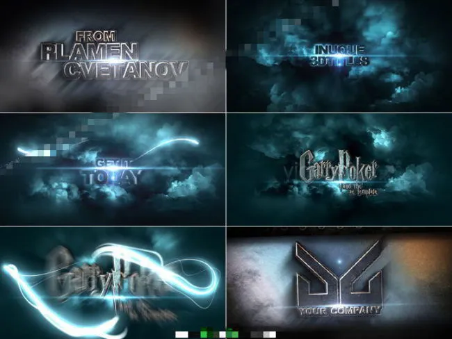 电影级震撼片头AE模板