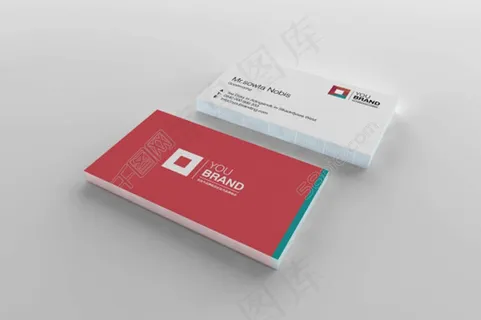 名片效果图名片