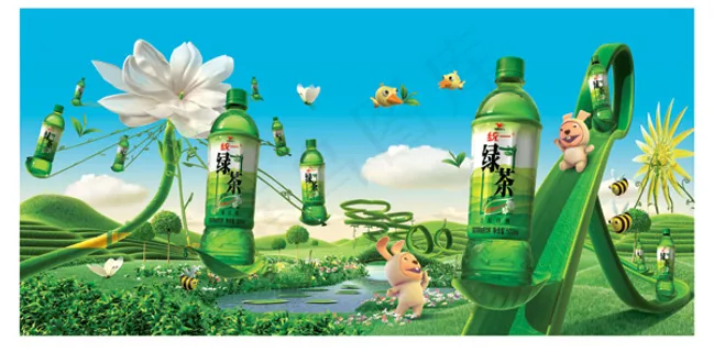 统一绿茶广告 统一绿茶广告