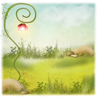梦幻手绘背景图片 梦幻手绘背景图片