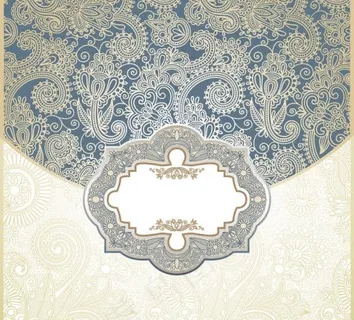 精美花纹背景矢量素材