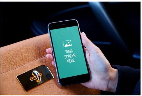 黑色IPHONE6 展示模板