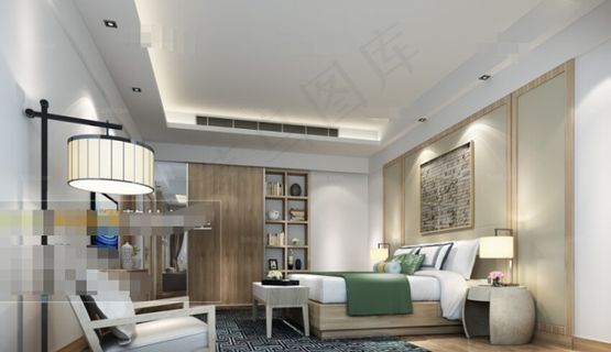 高档小区卧室设计素材