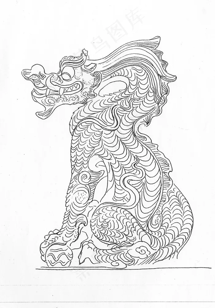 下华严寺 坐龙图片