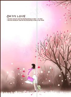卡通女孩移门图案图片 卡通女孩移门图案图片