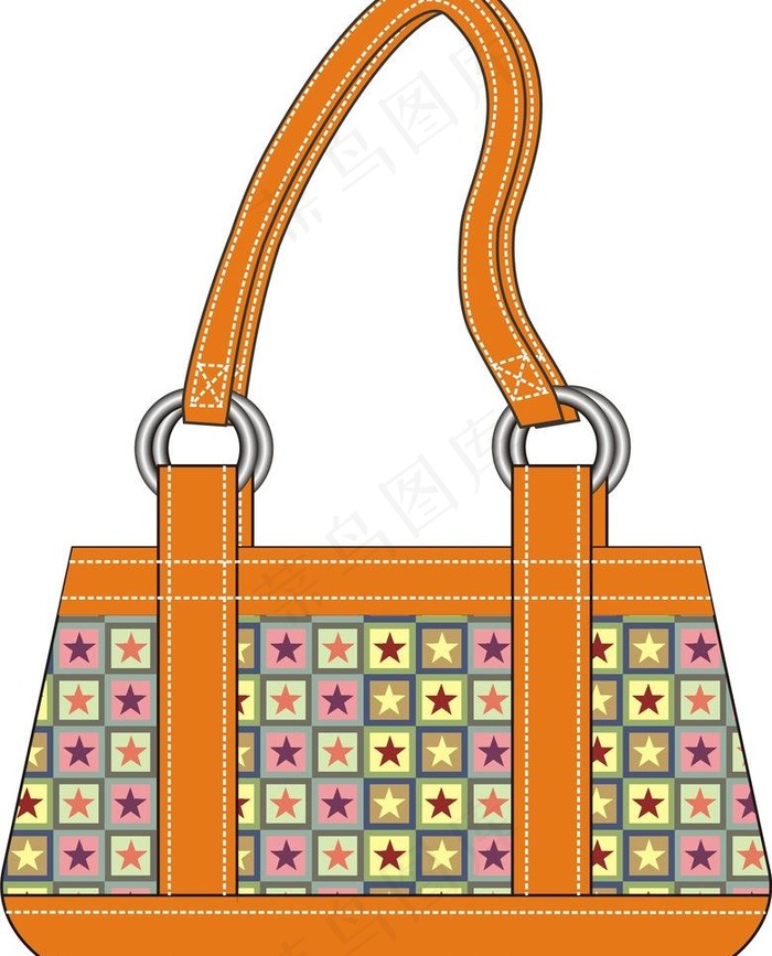 手提包图片cdr矢量模版下载