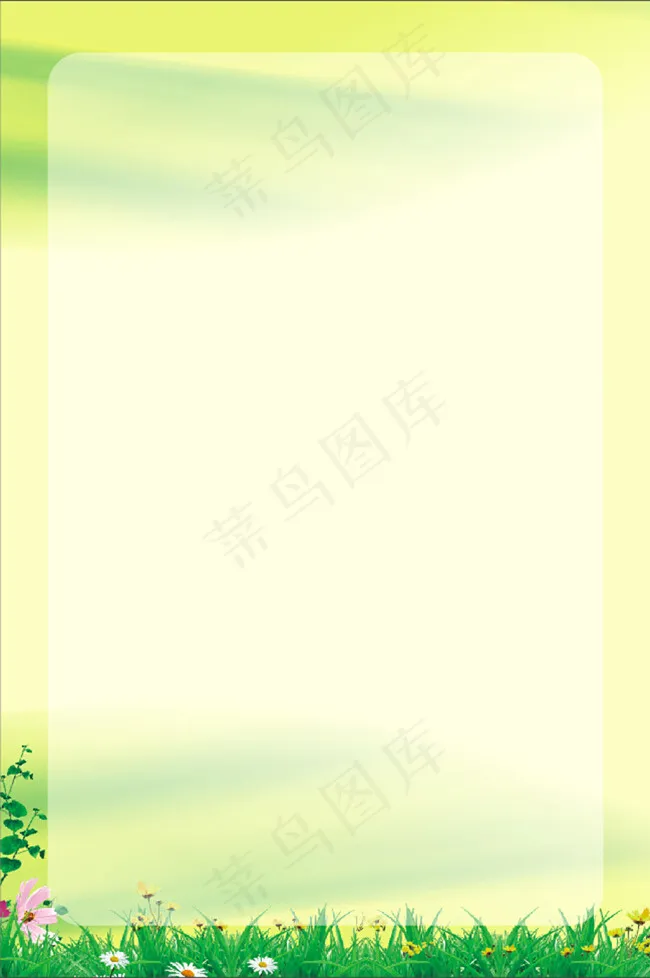 春天背景cdr矢量模版下载