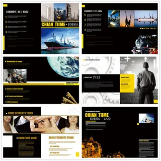 国外物流公司画册