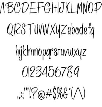用pessoas琳达的字体