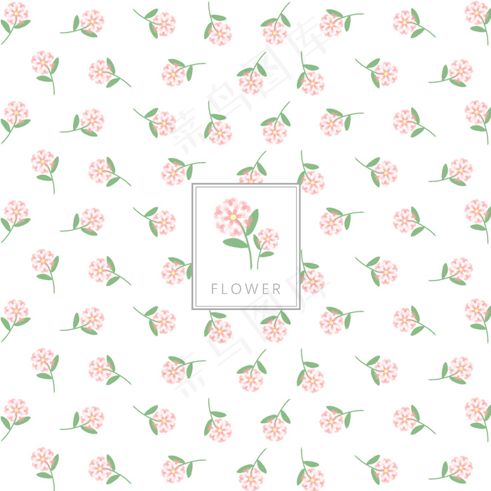 碎花简约小清新