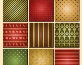 欧式花纹 圣诞背景图片