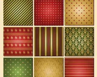 欧式花纹 圣诞背景图片