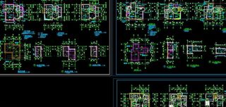多层别墅平面图