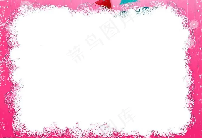 浪漫柔情之相框系列粉色图片