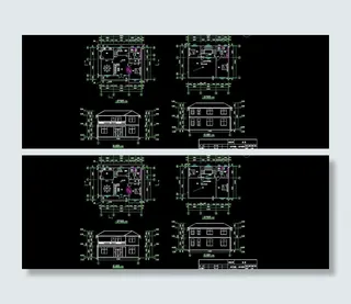 建筑施工图图片