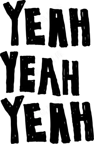 男装T恤图案字体设计