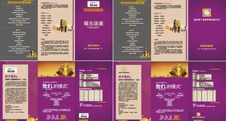 富元投资公司三折页图片