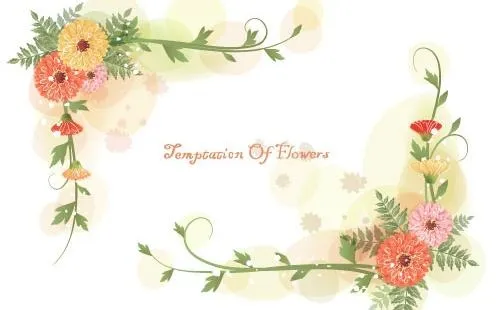 韩国植物装饰边框矢量图38ai矢量模版下载