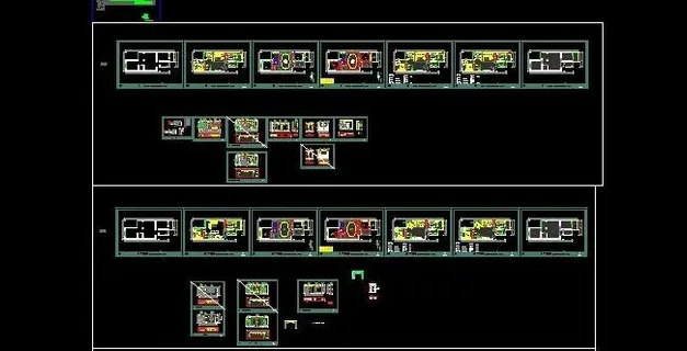 医院林总雅居室内施工图集