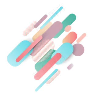 618清新科技渐变几何线条装饰矢量,免抠元素 618清新科技渐变几何线条装饰矢量,免抠元素