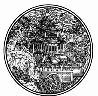 元明时代 矢量版画 古典图案 矢量中华五千年 AI源文件_0385