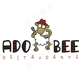 某国外餐饮行业logo 标志.图片