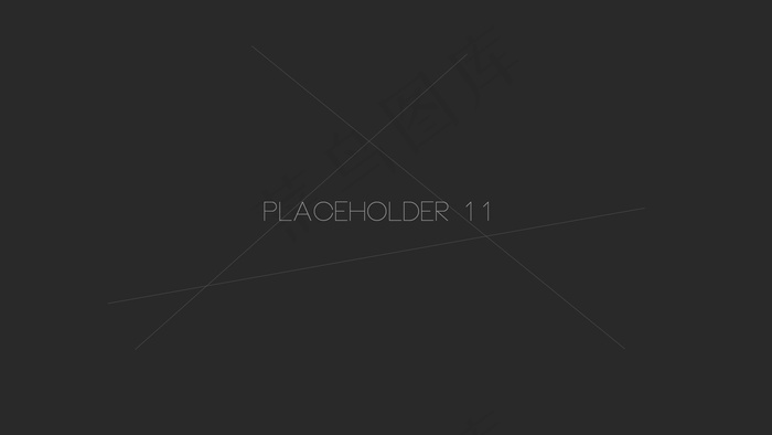 水墨中国风宣传展示AE模板