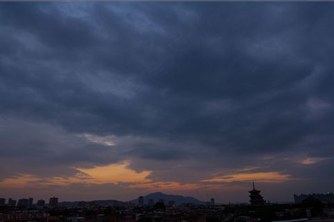 泉州晚霞图片 泉州晚霞图片