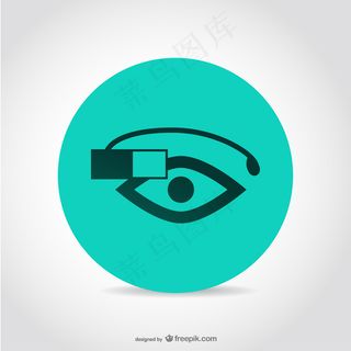 可穿戴技术的谷歌眼镜