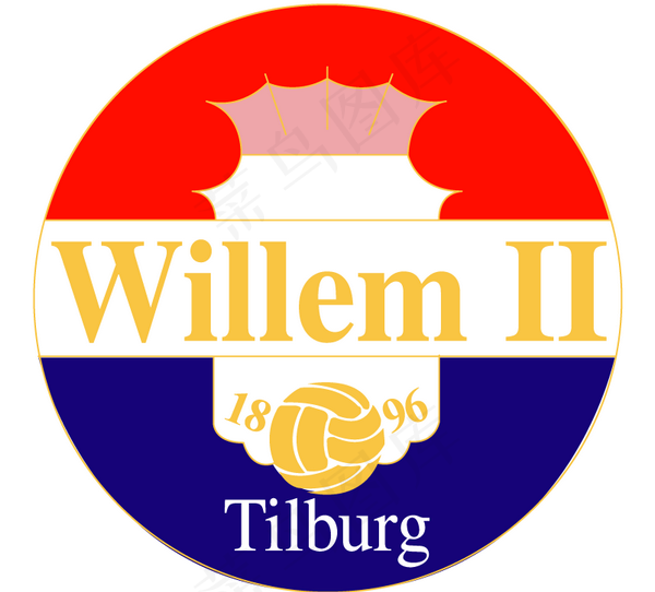 Willem II logo设计欣...ai矢量模版下载