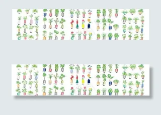 植物花卉元素矢量素材1